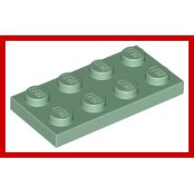 Plate 2 x 4 - Part - 3020 - Dark Bluish Gray - new - Qty:4