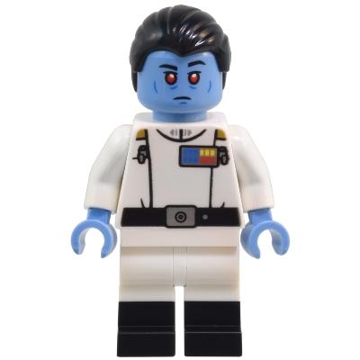 Grand Admiral Thrawn - Medium Blue Skin - Minifigure - Used