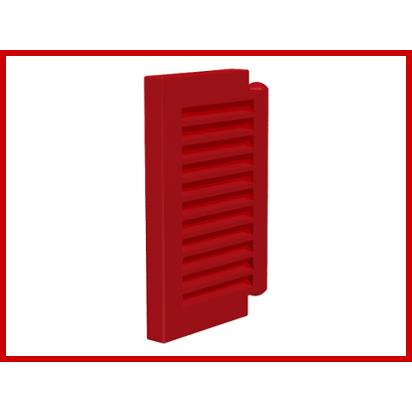 Shutter for Window 1 x 2 x 2 - Part - 3582 - Red - used - Qty:3