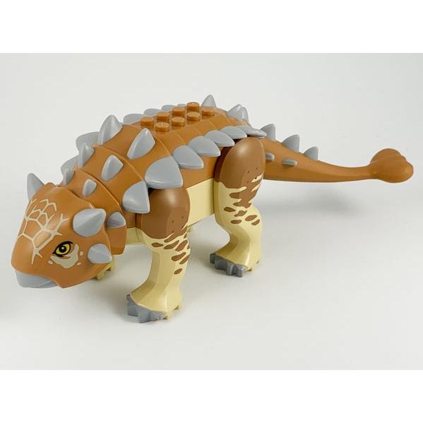 Dinosaur Ankylosaurus - Part - ankylo01 - Medium Nougat - new - Qty:1