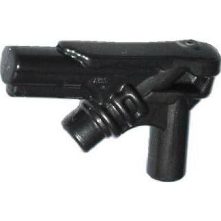 Minifigure Weapon Gun Laser Kryptonian - Part - 13952 - Pearl Dark Gray - used - Qty:1