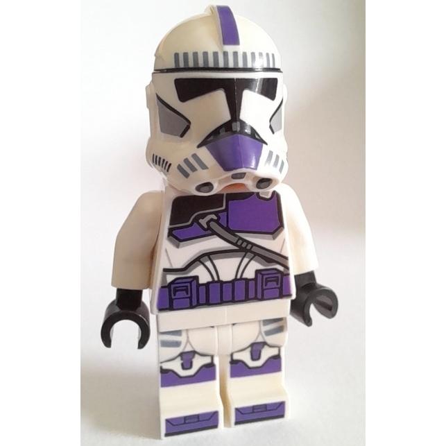 Clone Trooper 187th Legion (Phase 2) - Nougat Head - Minifigure - Used