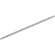 Hose Flexible Ribbed with 8mm Ends 19L / 15.2cm - Part - 57539 - Pearl Light Gray - used - Qty:1