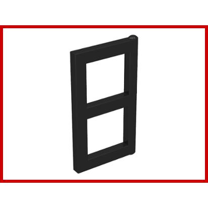 Pane for Window 1 x 2 x 3 - Part - 3854 - Black - used - Qty:2