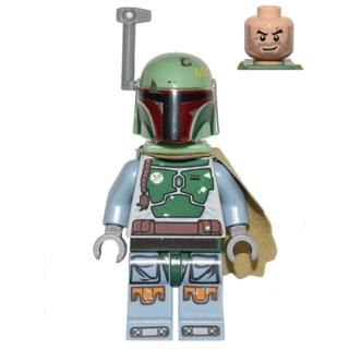 Boba Fett - Head Beard Stubble - Minifigure - Used