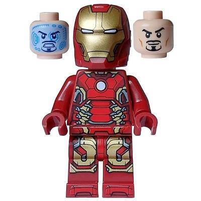 Iron Man - Mark 43 Armor Light Nougat Head - Minifigure - New