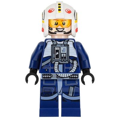 Rebel Pilot Y-wing (Dark Blue Jumpsuit) - Minifigure - New