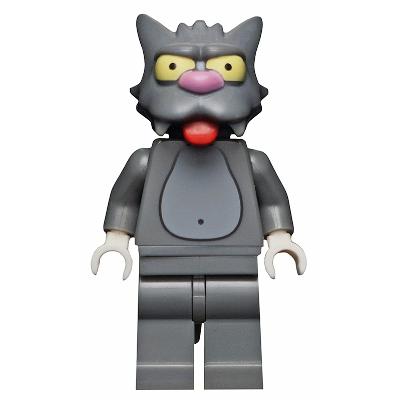 Scratchy The Simpsons Series 1 (Minifigure Only without Stand and Accessories) - Minifigure