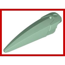 Hero Factory Weapon Claw Wide Curved - Part - 15362 - Sand Green - used - Qty:3