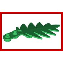 Plant Tree Palm Leaf Small 8 x 3 - Part - 6148 - Green - used - Qty:3