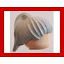 Minifigure Hair Female Ponytail - Part - x104 - Light Bluish Gray - used - Qty:1