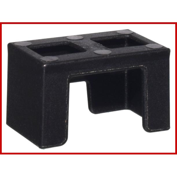 Minifigure Armor Leg Anti-Blast Kama - Part - 61190a - Black - used - Qty:1
