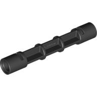 Support 1 x 1 x 5 1/3 Spiral Staircase Axle - Part - 40244 - Black - used - Qty:9