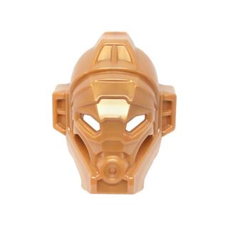 Bionicle Mask of Jungle - Part - 19061 - Pearl Gold - used - Qty:1