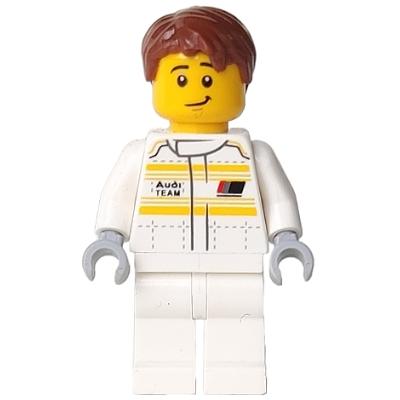 1985 Audi Sport quattro S1 Driver - Minifigure - Used