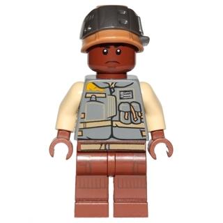 Rebel Trooper (Lieutenant Sefla) - Minifigure - Used