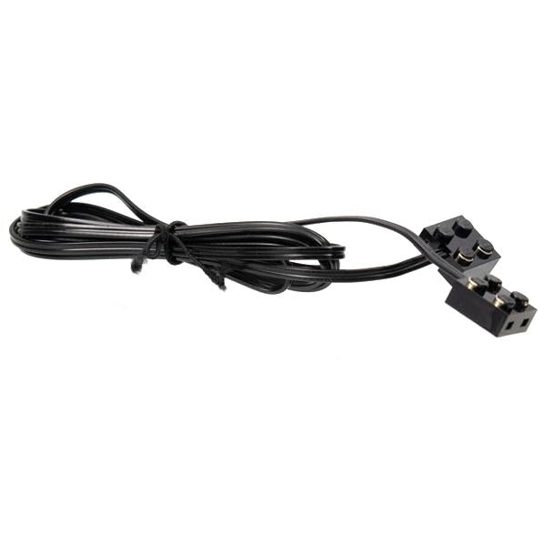 Electric Wire with Brick 2 x 2 x 2/3 Ends 164L - Part - 5306bc164 - Black - used - Qty:1