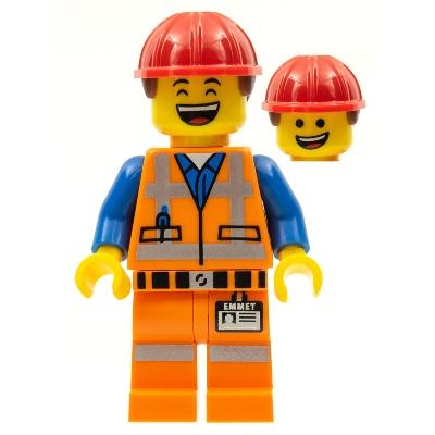 Hard Hat Emmet The LEGO Movie (Minifigure Only without Stand and Accessories) - Minifigure - Used