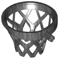 Sports Basketball Net with Axle - Part - 11641 - Pearl Dark Gray - used - Qty:1
