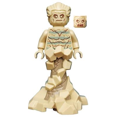 Sandman Tan Sand Form with Swirling Base - Minifigure