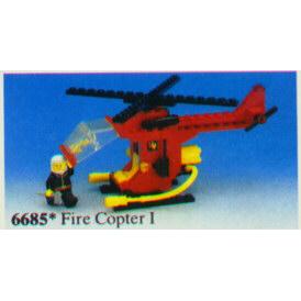 Fire Copter 1 - Set - 6685-1
