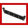Garage Roller Door Section without Handle - Part - 4218 - Black - used - Qty:3