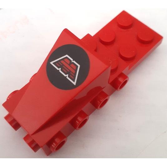 Cockpit Space Nose with MTron Logo Pattern - Part - 2336p68 - Red - used - Qty:1