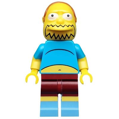 Comic Book Guy The Simpsons Series 2 (Minifigure Only without Stand and Accessories) - Minifigure