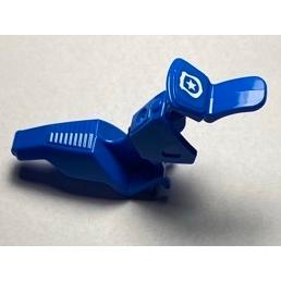 Motorcycle Fairing Dirt Bike with White Police Star Badge Logo on Blue Background Pattern (Sticker) - Sets 60170 / 60172 - Part - 50860pb09 - Pick a color - used - Qty:1