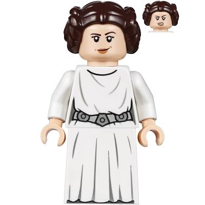 Princess Leia (White Dress Detailed Belt Skirt Part) - Minifigure