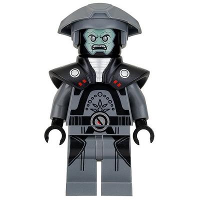 Imperial Inquisitor Fifth Brother - Dark Bluish Gray Uniform - Minifigure