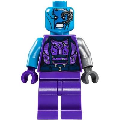 Nebula - Dark Azure Head Torn Outfit - Minifigure