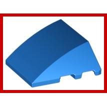 Wedge 4 x 3 Triple Curved No Studs - Part - 64225 - Orange - new - Qty:2