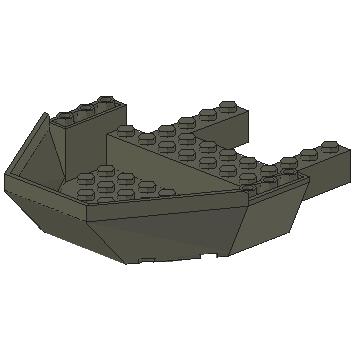 Cockpit 12 x 10 x 2 2/3 - Part - 30299 - Dark Gray - used - Qty:1