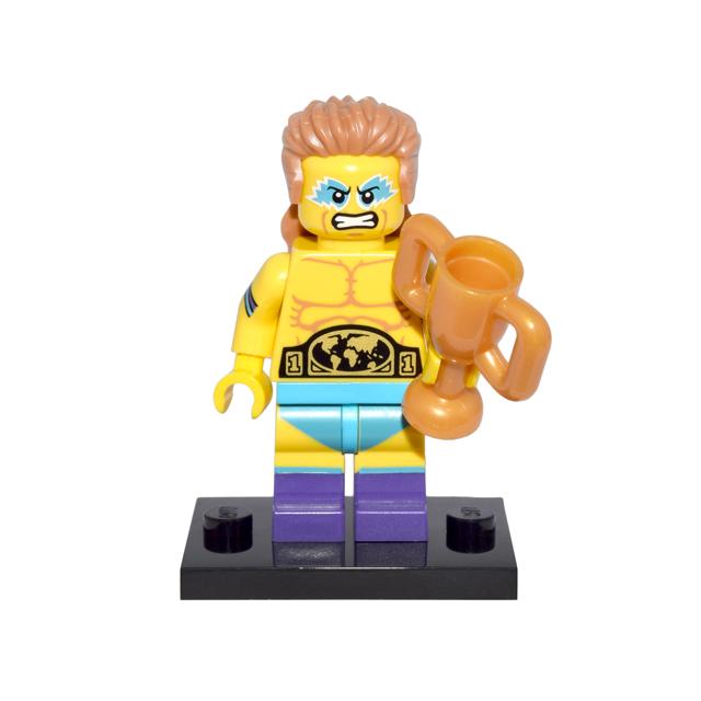 Wrestling Champion Series 15 (Complete Set with Stand and Accessories) - col15-14 - Set - New