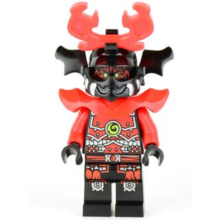 Stone Army Warrior - Red Face - Minifigure