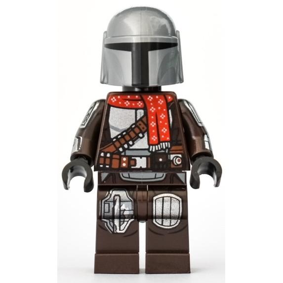 The Mandalorian / Din Djarin / 'Mando' - Holiday Scarf - Minifigure