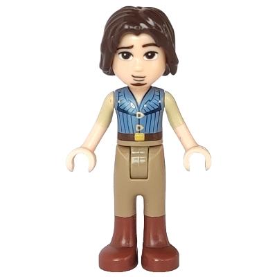 Flynn Rider - Mini Doll Sand Blue Vest - Minifigure