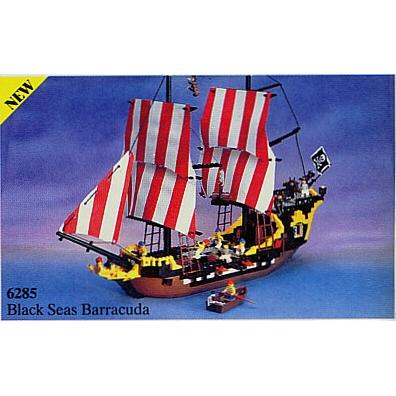 Black Seas Barracuda (Dark Shark) - 6285-1 - Set - Used As Is