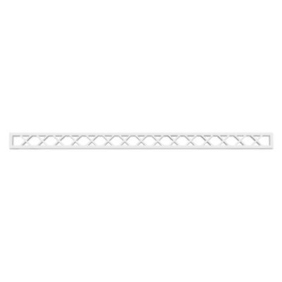 Support 1 x 16 Lattice (Train Signal Mast) - Part - 4168 - White - used - Qty:1