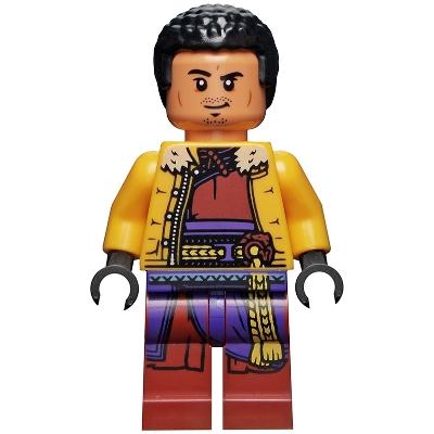 Wong - Bright Light Orange Parka - Minifigure - New