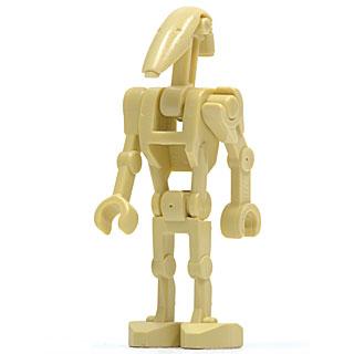 Battle Droid - Tan Angled Arm and Straight Arm - Minifigure - Used