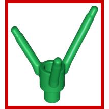 Plant Flower Stem with Bar Holder Bar and 3 Stems - Part - 24855 - Green - used - Qty:18