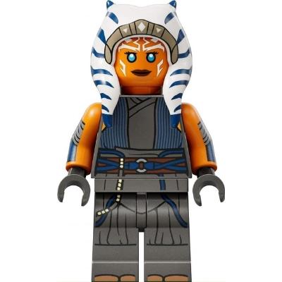 Ahsoka Tano (Adult) - Printed Arms Pearl Dark Gray Legs - Minifigure - New