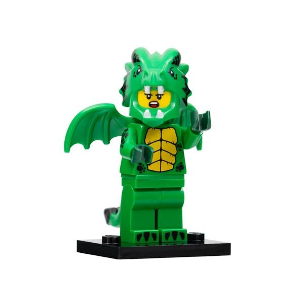 Green Dragon Costume Series 23 (Complete Set with Stand and Accessories) - col23-12 - Set - New