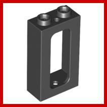 Window 1 x 2 x 3 Train - Part - 4035 - Black - used - Qty:1