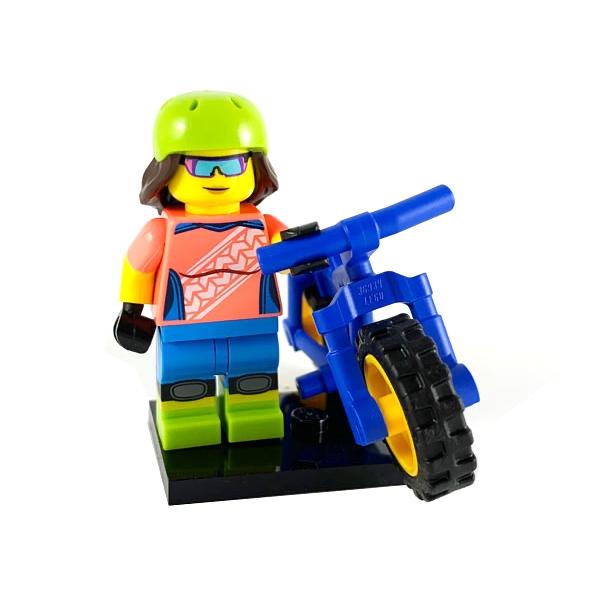 Mountain Biker Series 19 (Complete Set with Stand and Accessories) - col19-16 - Set - New