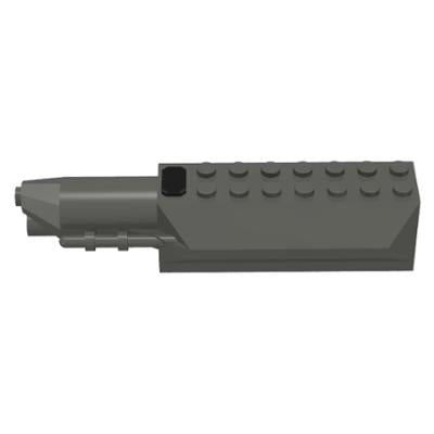 Electric Light Rock Raiders Laser (30346c00 / 30348) - Part - 30346c01 - Dark Gray - used - Qty:1