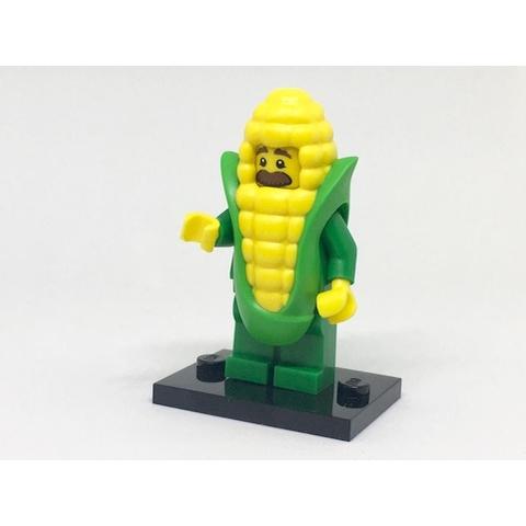 Corn Cob Guy Series 17 (Complete Set with Stand and Accessories) - col17-4 - Set - New