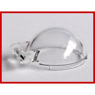 Windscreen 4 x 4 x 1 2/3 Canopy Dome Half Sphere with Bar Handle - Part - 18990 - Trans-Clear - used - Qty:1
